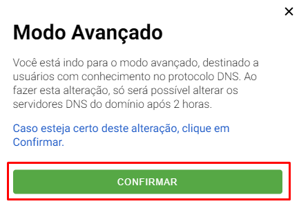Confirmar ação