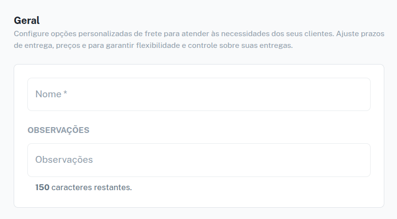 Sessão geral entrega manual